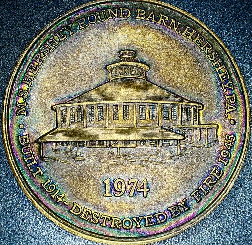1974 Hershey Pennsylvania Coin Club Commemorative Medal