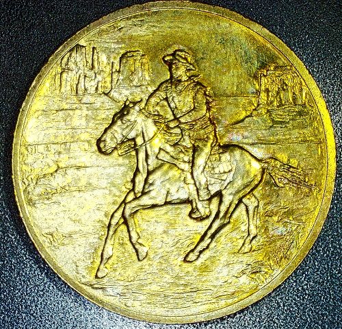 JOHN WAYNE American Actor United States Mint 1979 Bronze Medal