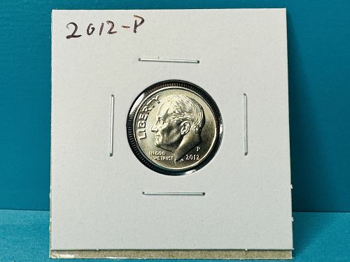 1012-P Roosevelt Dime