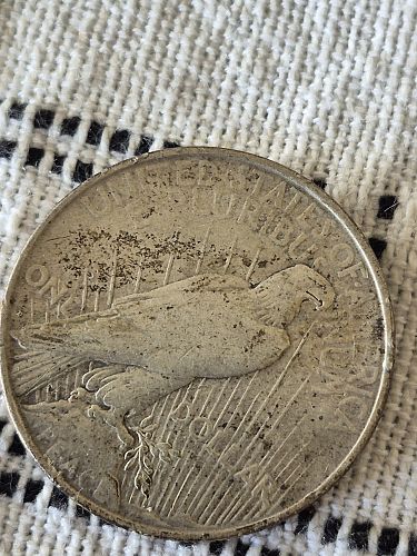1922 D Peace Dollar