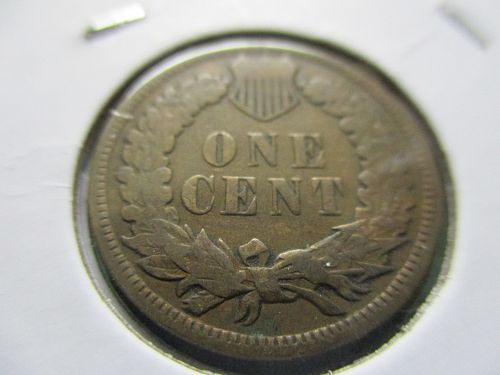1908  Indian Head Cent.  Item: 1 i08-24.