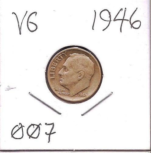 1946 Roosevelt Dime 007