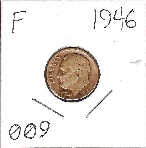 1946 Roosevelt Dime 009
