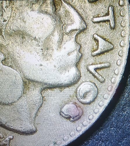 1956 Columbia 10 Centavos with Die Chip Errors!