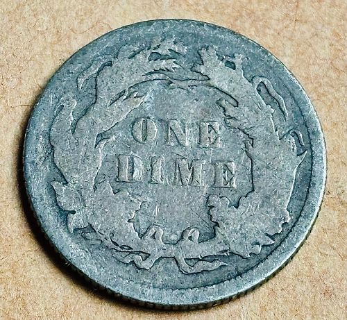 1877-P Seated Liberty Dime