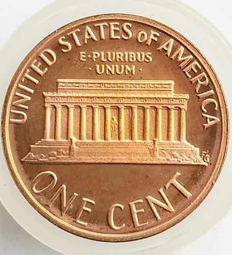 1980 S Proof Lincoln Memorial Cent &bull; Toning &bull; DCAM GEM
