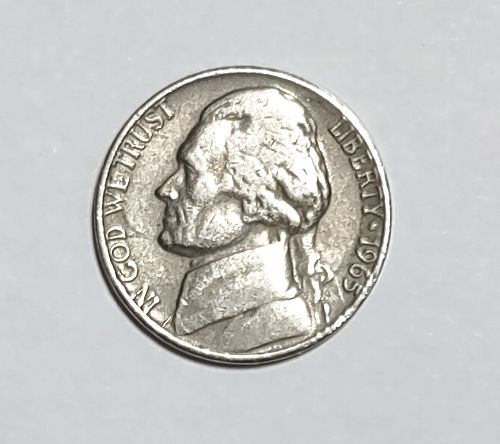 1965 P Jefferson Nickel