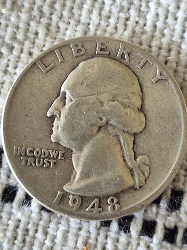 1948 P Washington Quarter