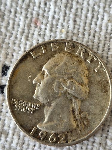 1962 D Washington Quarter