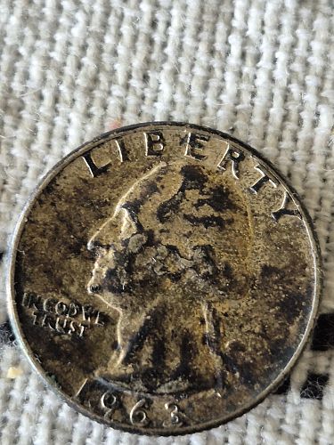 1963 P Washington Quarter