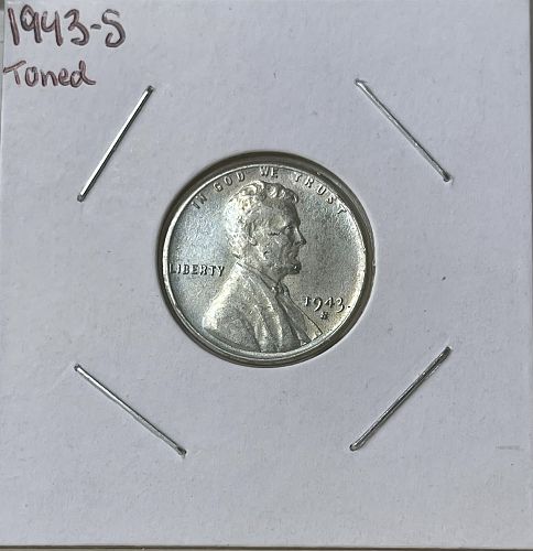 1943-S Lincoln Steel Wheat Cent