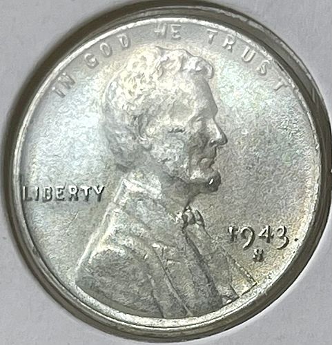 1943-S Lincoln Steel Wheat Cent