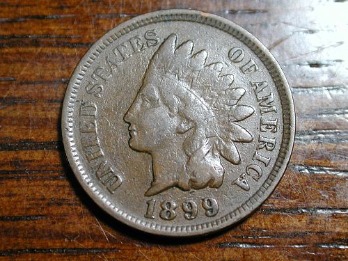 1899 Indian Head penny Cent NICE !