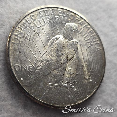 1922 S ~ Morgan Dollar ~ AU 58