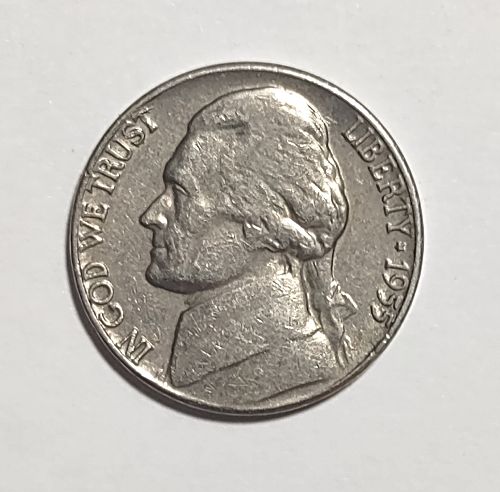 1955-D Jefferson Nickel