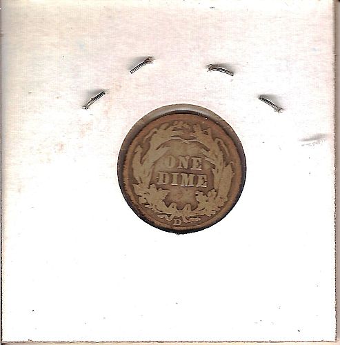 1911-D Barber Dime BD011