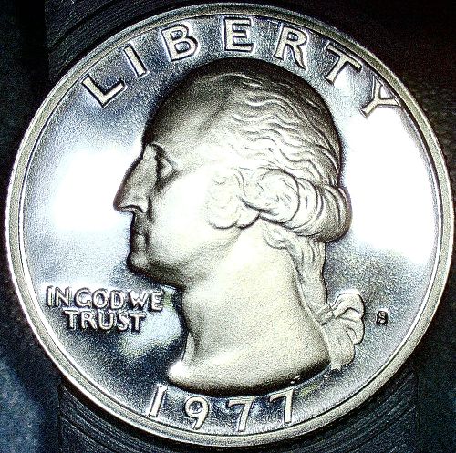 1977 S Washington Quarter Proof DCAM
