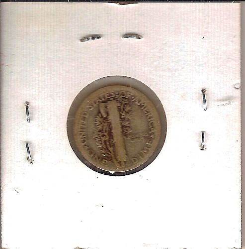 1916 Winged Liberty Dime MD010