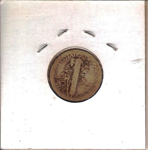 1916 Winged Liberty Dime MD011