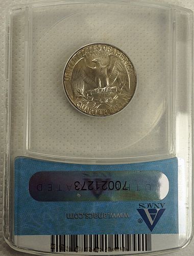 1945 Washington Quarter --- Omaha Bank Hoard