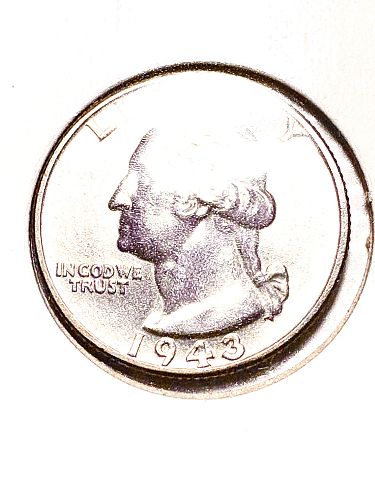 1943-P Washington Quarter BU 90% Silver