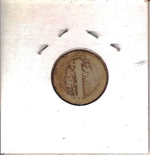 1918 Winged Liberty Dime MD036