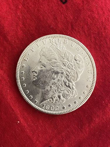 1902-0-Morgan Silver Dollar