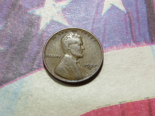 1937-D  LINCOLN WHEAT CENT - (COMBINED SHIPPING) LOT J306