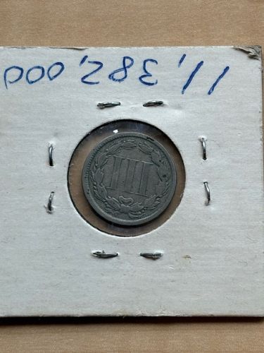 1865 3 Cent Nickel