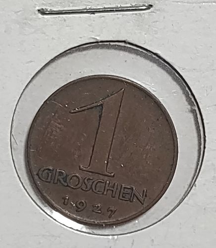 Austria 1927 1 Groschen
