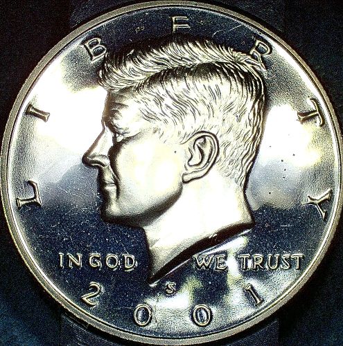 2001 S Kennedy Half Dollar Proof DCAM