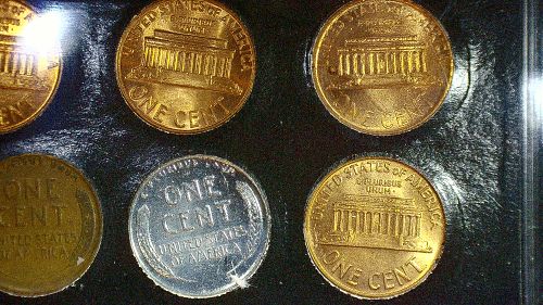 9 Decades of Lincoln Pennies (1919-1997D) - Morgan Mint