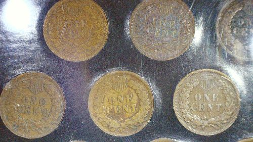 Two Centuries of Indian Head Cents 10 Coins