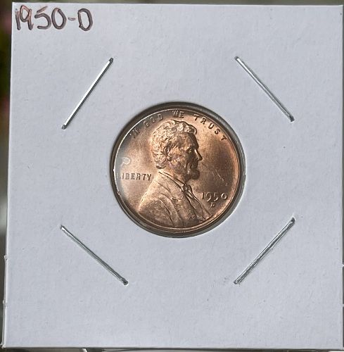 1950-D Lincoln Wheat Cent