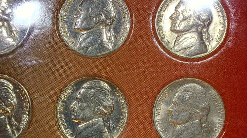 1996 SSCA Oval Office Collection Jefferson Nickel set