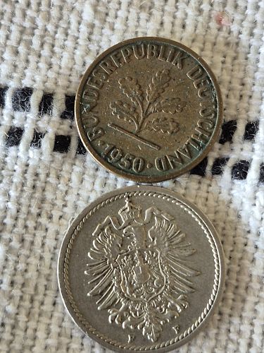 1888 F Germany 5 Pfennig