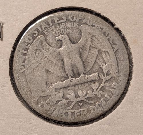1942-D Washington Quarter