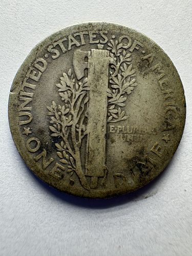 1917 D Mercury Dime