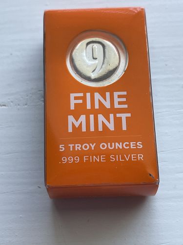 NINE FINE MINT SILVER BAR