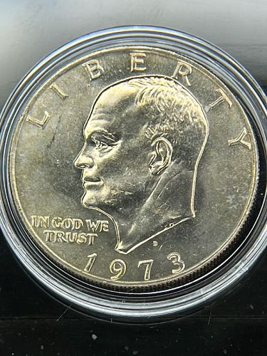 1973-D Eisenhower Dollar