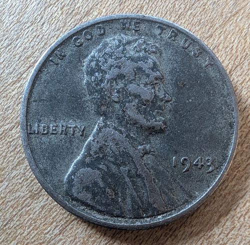 1943 P Lincoln Wheat