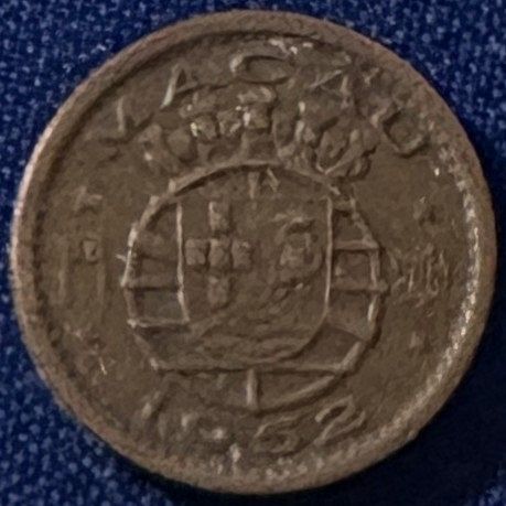 Macao - 1952 - 5 Avos [#1] (500,000 minted)