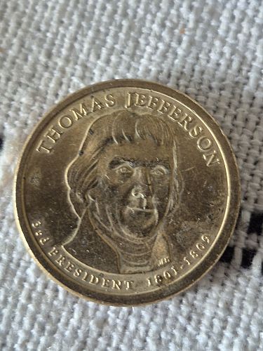2007 P Thomas Jefferson Dollar