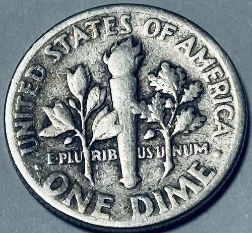 1948 P Roosevelt Dimes