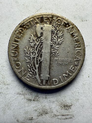 1945 P Mercury Dime