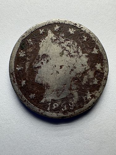 1899 P Liberty Nickel