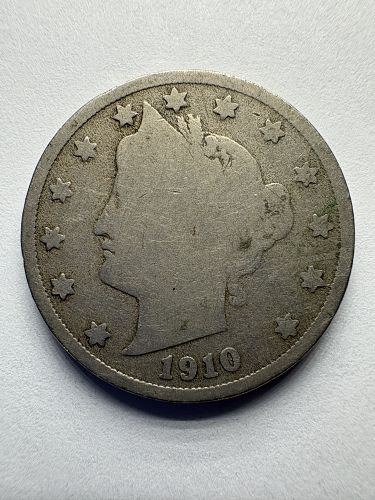 1910 P Liberty Nickel