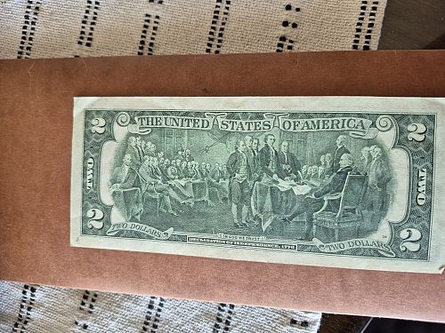 1976 Series Two Dollar Bill