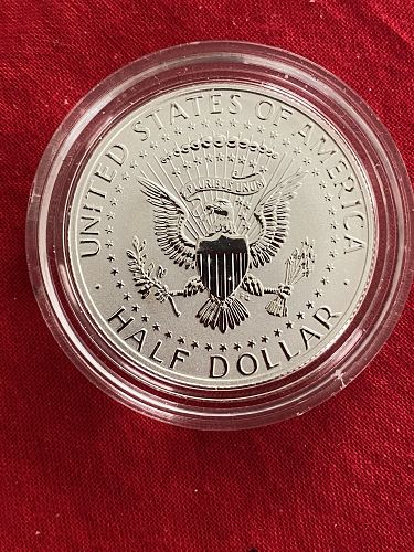 2014--W-Kennedy Half Dollar--Silver Reverse Proof Only 221,135 Made-Rare
