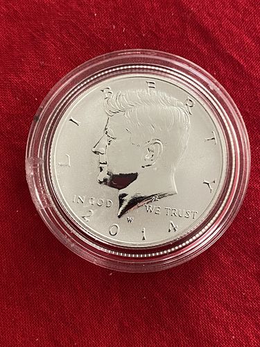 2014--W-Kennedy Half Dollar--Silver Reverse Proof Only 221,135 Made-Rare
